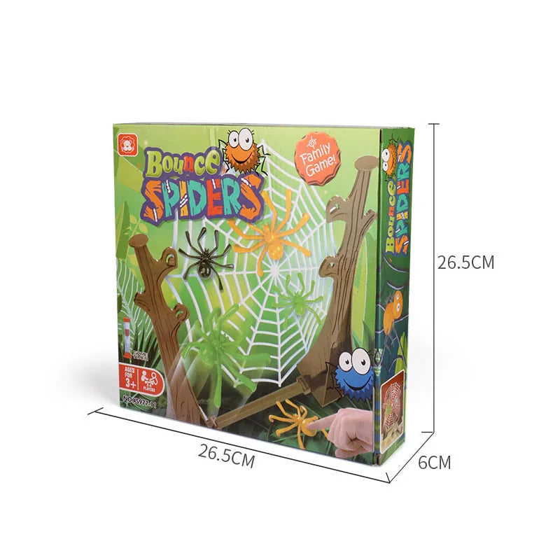 SpiderJump™ - Web of fun - Edderkopper brætspil