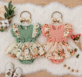Mini Fashion™ - Weich auf der Haut - Mädchen Strampelanzug