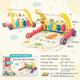 Step & Play – Interaktiv & Sicher – 3-in-1-Lauflernhilfe & Baby-Fitnessstudio