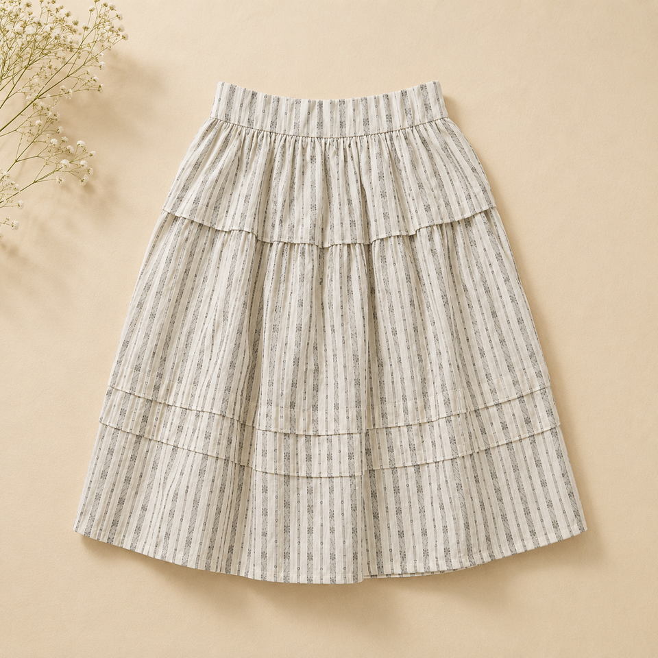 Chic Skirt & Wide Leg Pants – Elegant & Komfort – Lässige Kinderbekleidung