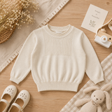 Thin Cotton Pullover – Licht & Komfort – Gestrickter Kinderpullover