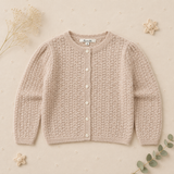 Buttoned Cardigan – Weich & bequem – Gestrickte Kinderweste