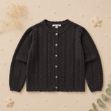 Buttoned Cardigan – Blødt og behageligt – Strikket børnevest