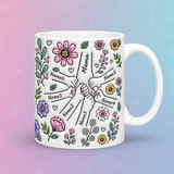 Personalized Kids Name Mug – Einzigartiges Muttertagsgeschenk – Personalisierte Tasse