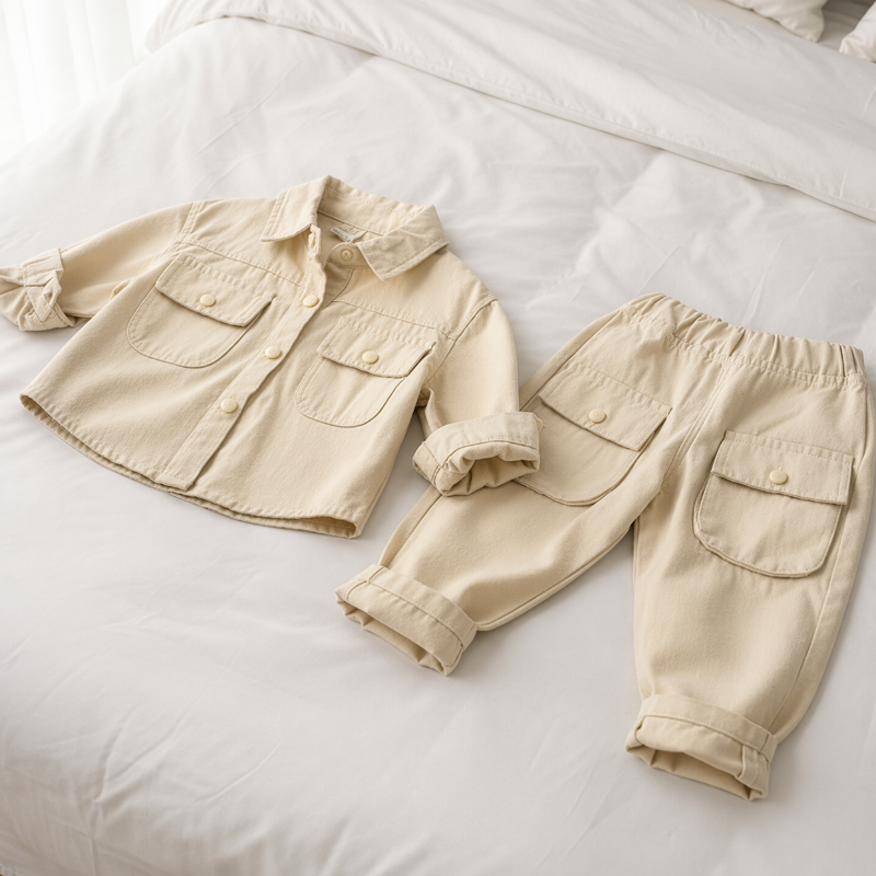 Boys Fashion – Trendy & Komfort – Cargo-Set für Jungen