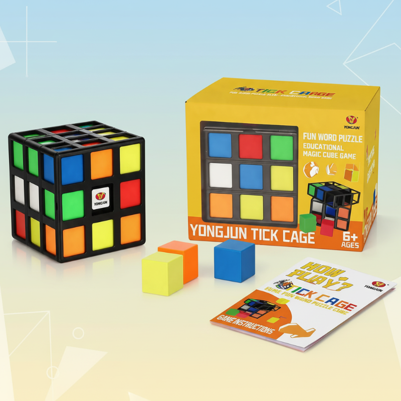 Magic Cube 3x3 – Lehrreich & herausfordernd – Puzzle-Würfel