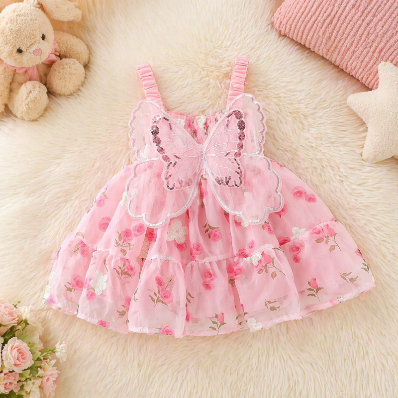 Girls Butterfly Dress – Süß & luftig – Kinderkleid