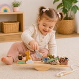Wooden Forest Blocks – Kreativität & Entwicklung – Stapelspielzeug aus Holz
