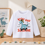 Kids Dinosaur Sweatshirt – Komfort & Stil – Dino-Kinderpullover