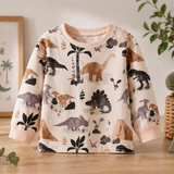 Kids Dinosaur Sweatshirt – Komfort & Stil – Dino-Kinderpullover