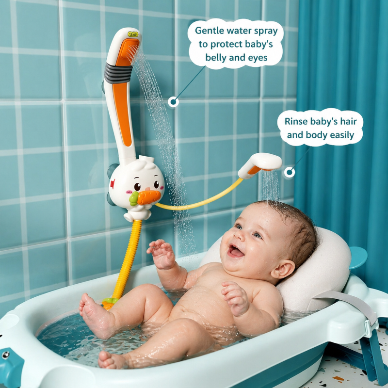 Rabbit Bath Shower Toy – Spielspaß & Wasserspaß – Badespielzeug mit Sprühfunktion
