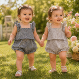 Girls Ruffle Tee – Luftig & Niedlich – Kinder-Set