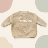 Personalized Baby Sweater – Einzigartig & liebevoll – Bestickter, personalisierter Baby-Pullover
