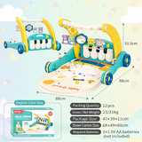 Step & Play – Interaktiv & Sicher – 3-in-1-Lauflernhilfe & Baby-Fitnessstudio