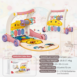 Step & Play – Interaktiv & Sicher – 3-in-1-Lauflernhilfe & Baby-Fitnessstudio