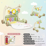 Step & Play – Interaktiv & Sicher – 3-in-1-Lauflernhilfe & Baby-Fitnessstudio
