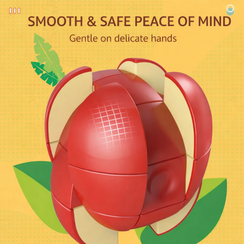 FruitCube – Bunt & Herausfordernd – Montessori-Obstpuzzle