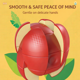 FruitCube – Bunt & Herausfordernd – Montessori-Obstpuzzle