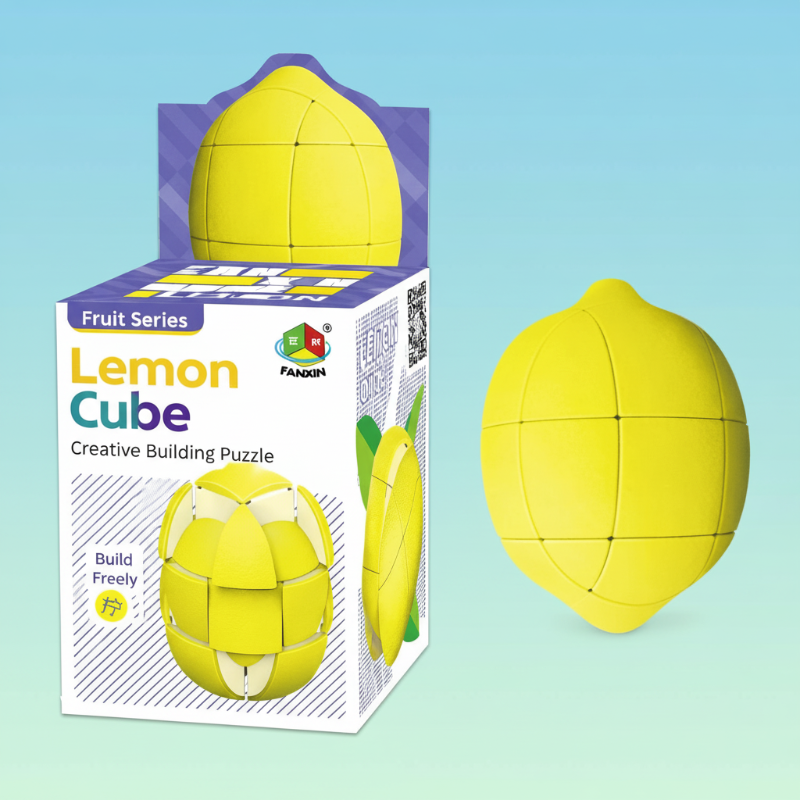 FruitCube – Bunt & Herausfordernd – Montessori-Obstpuzzle