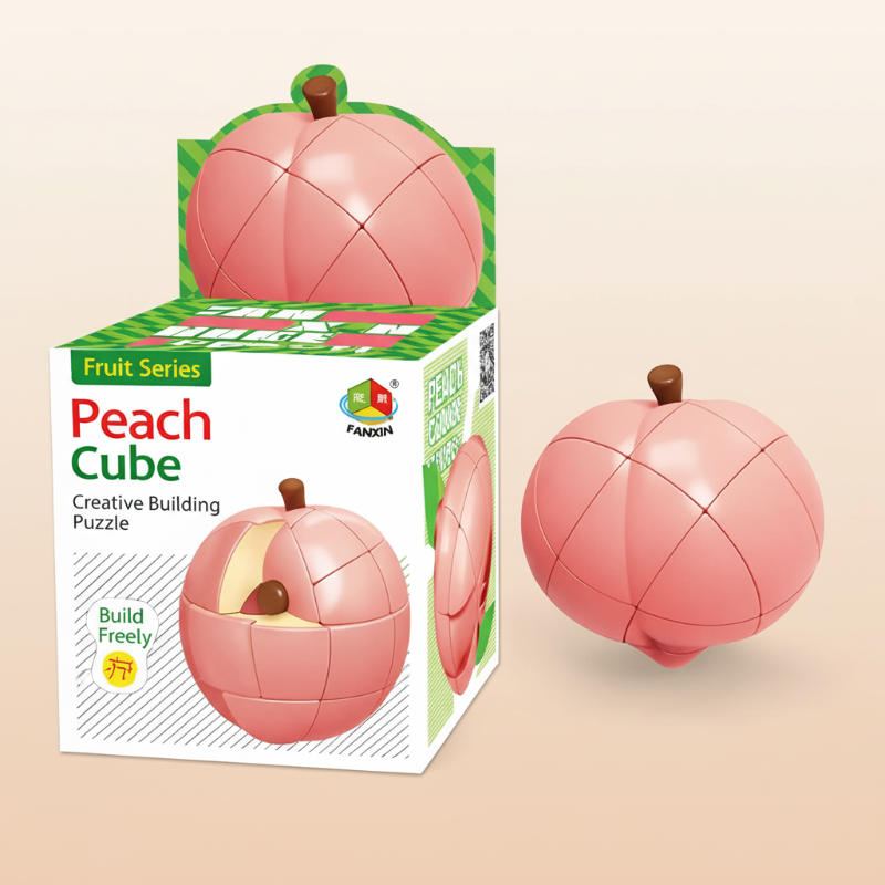 FruitCube – Bunt & Herausfordernd – Montessori-Obstpuzzle