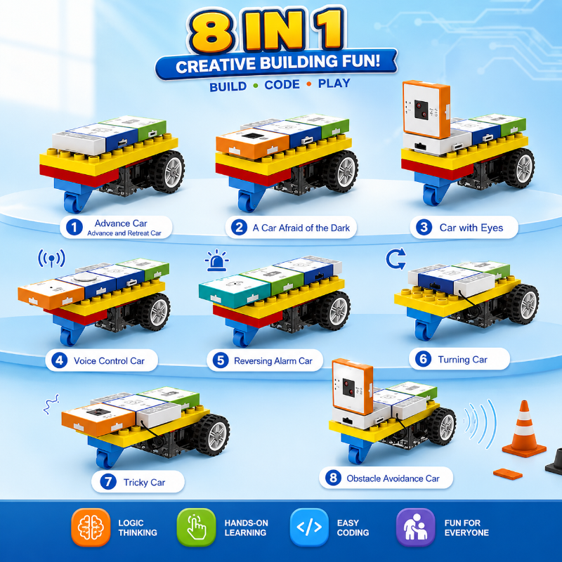 STEM Programming Blocks – Programmieren lernen – Bausatz