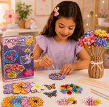 DIY Flower Poke Art – Kreativ & lehrreich – Blumen-Bastelset