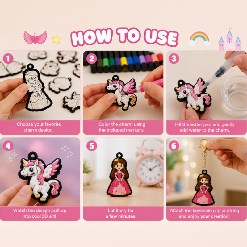 Magic Puff Paint – Kreativ & interaktiv – Bastelset mit magischer Schaumtextur