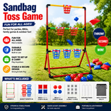 Sandbag Toss Game – Interaktiv & im Freien – Sackhüpfen-Spielset