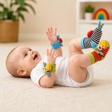 Wrist Rattle and Socks – Motorik & Spiel – Baby-Rasseln (4er-Set)