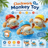 Clockwork Monkey Toy – Spielspaß & Wasserspaß – Aufziehbares Badespielzeug