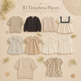 Girls Summer Fashion Top – Leicht & bequem – Vintage-Oberteil für Mädchen