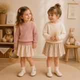 Thin Cotton Pullover – Licht & Komfort – Gestrickter Kinderpullover