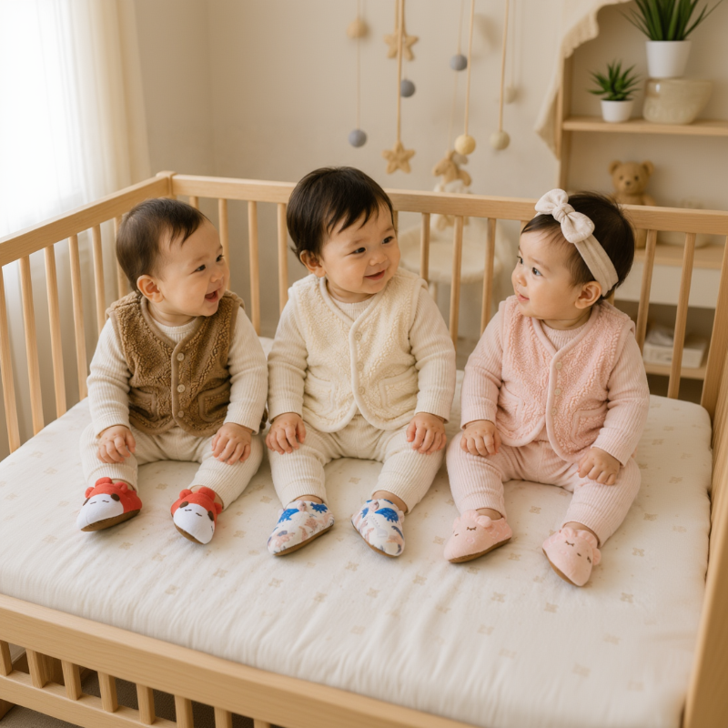 Cute Baby Crib Shoes – Süß & bequem – Babyschuhe