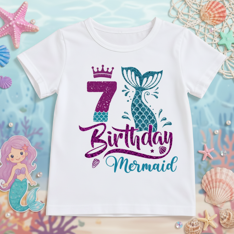 Birthday Graphic Tee – Niedlich & Luftig – Kinder-T-Shirt zum Geburtstag