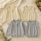 Knitwear Set – Elegant & bequem – Weiche Strickjacke