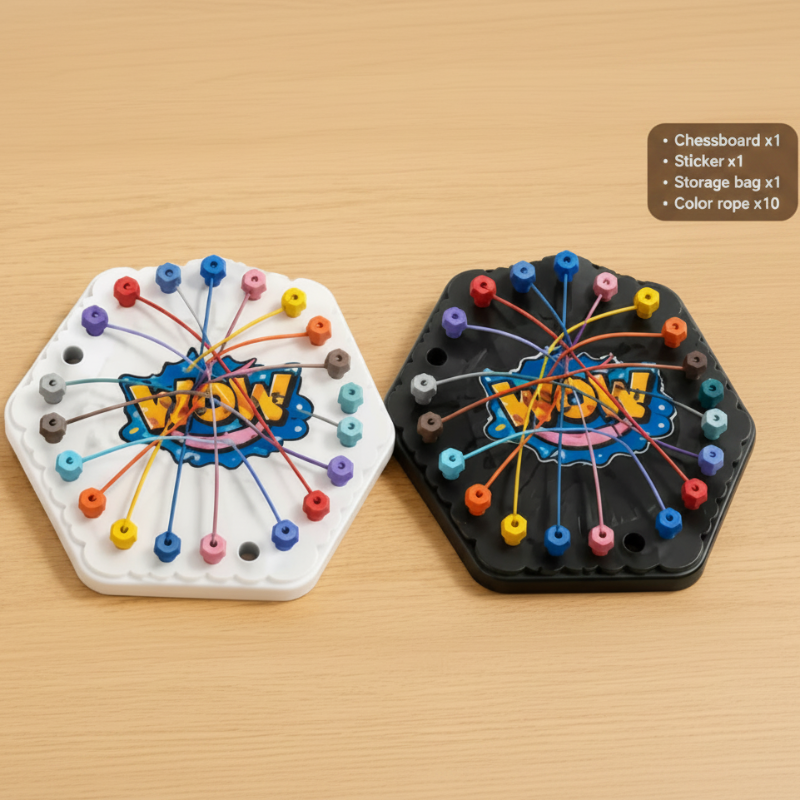 Color Rope Logic Game – Denken & Interaktiv – Brettspiel