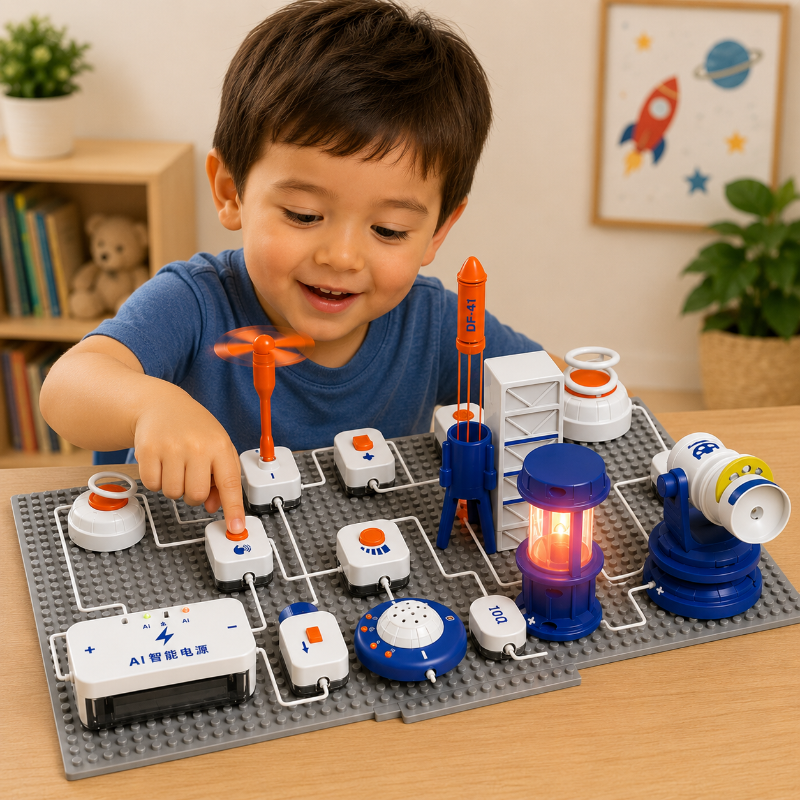 AI Voice Building Blocks – Lehrreich & interaktiv – Baustein-Set
