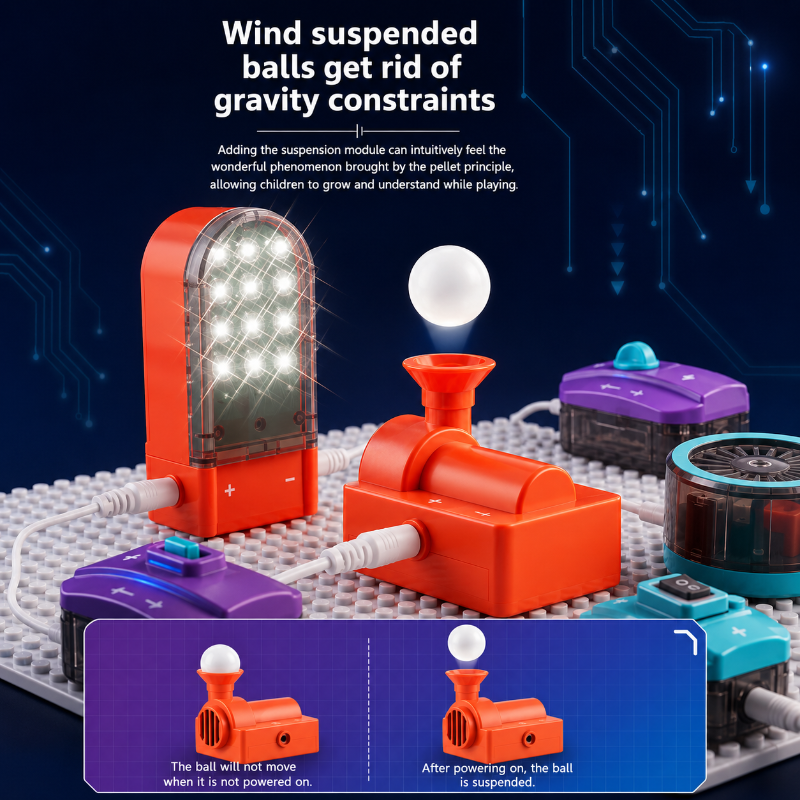 STEM Electronic Building Kit – Lehrreich & Technisch – Experimentierset für Schaltkreise