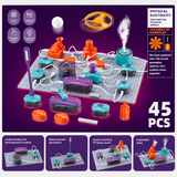 STEM Electronic Building Kit – Lehrreich & Technisch – Experimentierset für Schaltkreise
