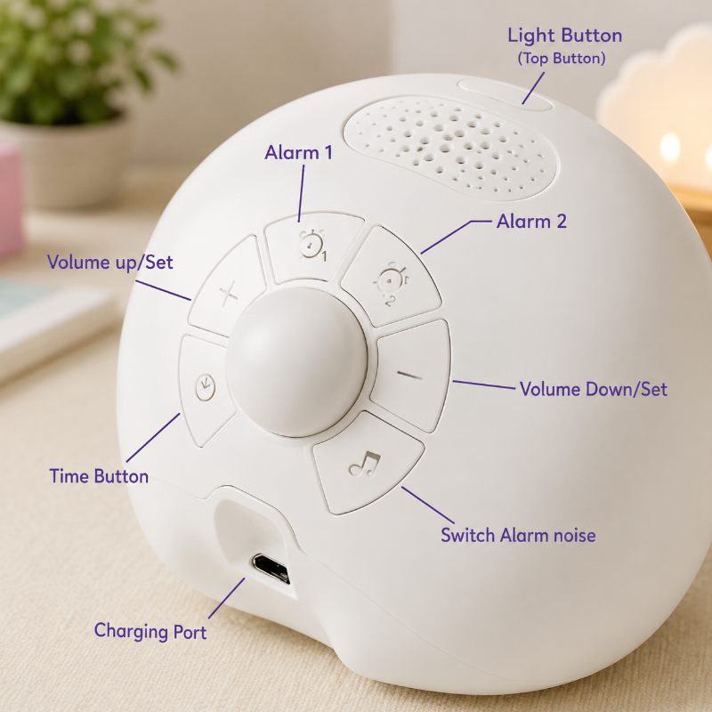 Cute Expression Alarm Clock – Niedlich & praktisch – Kinderwecker