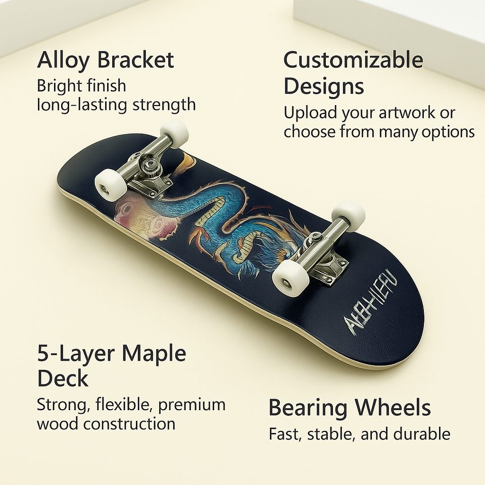 MiniDeck – Robust und flexibel – Finger-Skateboard