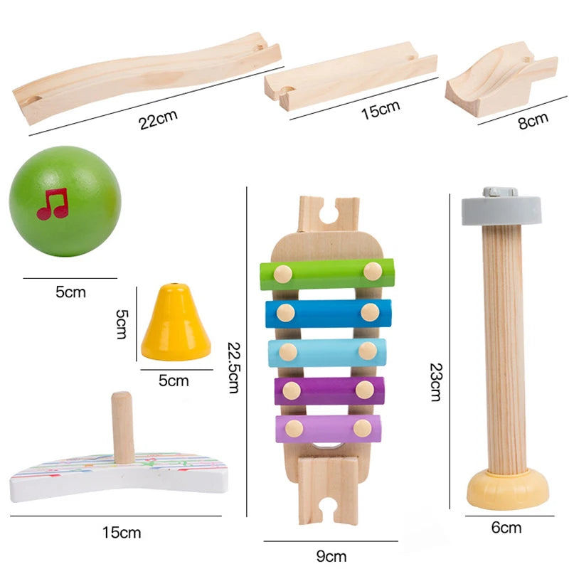 Music Marble Track™ - Montessori-Melodien - Sensorisches Spielzeug