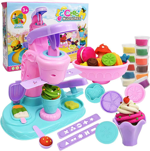 Ice Cream Clay Set™ - Tolle Kreationen - Knete-Eismaschine