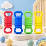 Plungy – Dehnbar & sensorisch – Fidget-Spielzeug aus Silikon (4er-Set)
