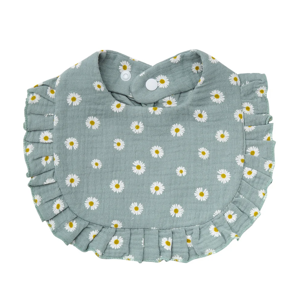 BabyBloom – Niedlich & bequem – Baby-Lätzchen mit Rüschenrand