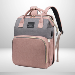 Nuvella Baby – Immer vorbereitet – Multifunktionale Wickeltasche mit Bettchen