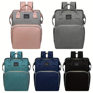 Nuvella Baby – Immer vorbereitet – Multifunktionale Wickeltasche mit Bettchen