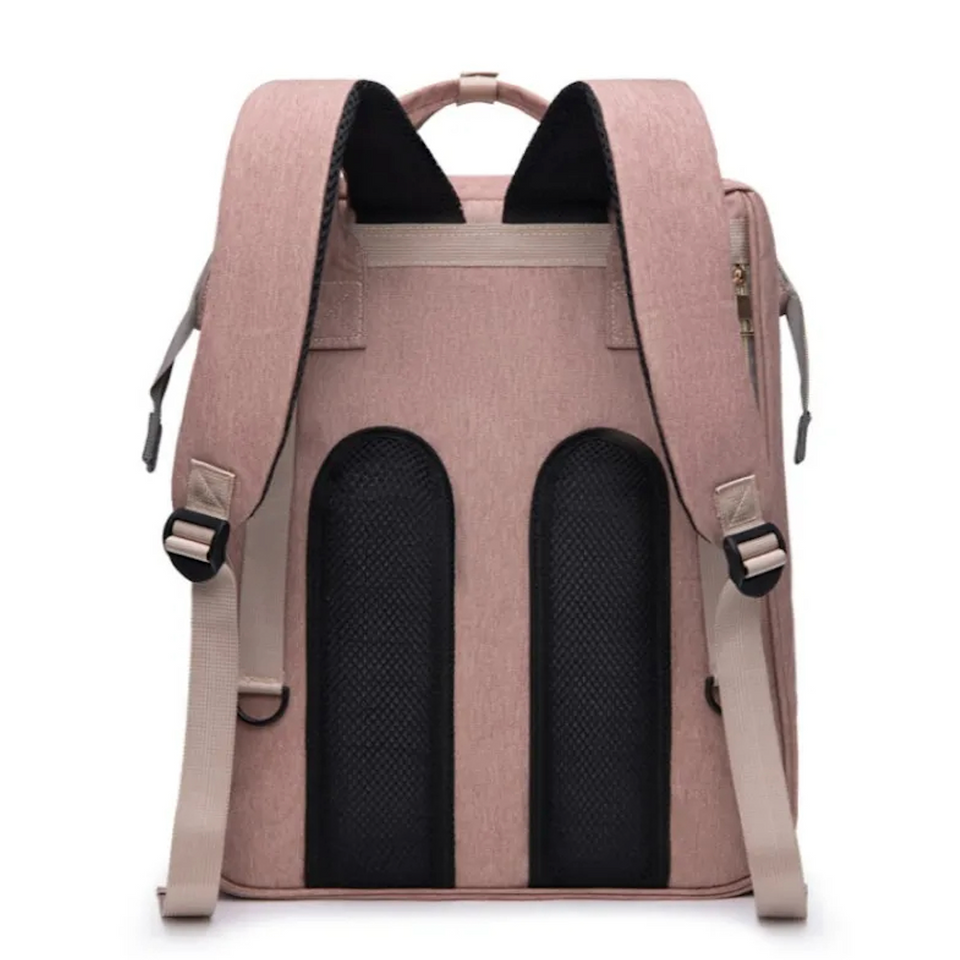 Nuvella Baby – Immer vorbereitet – Multifunktionale Wickeltasche mit Bettchen