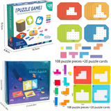 Tangram Puzzle™ - Hjernebryder - Tænkepuslespil