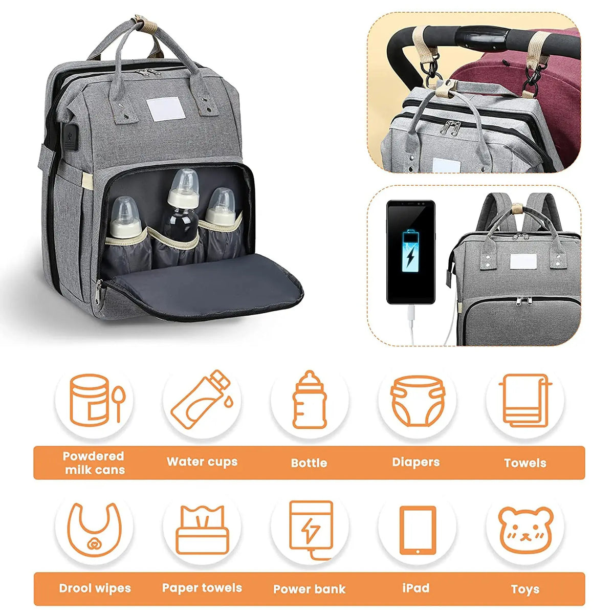 Baby Backpack™ - Multifunktioneller Rucksack - Baby Rucksack – Mein ...